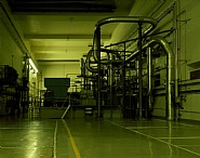 Pumphall för matarvattenpumpar på Barsebäck 1