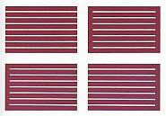 Donald Judd - Untitled (Cat. Rais. 219-222) (Prints and Multiples) h: 26.2 x w: 39 in / h: 66.5 x w: 99.1 cm