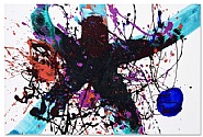 Sam Francis - Untitled (SFP94-87) (SFF.1769) (Paintings) h: 24 x w: 36 in / h: 61 x w: 91.4 cm