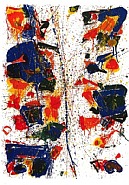 Sam Francis - The White Line (SF-6) (L-6) (Prints and Multiples) h: 35.8 x w: 24.9 in / h: 90.9 x w: 63.2 cm