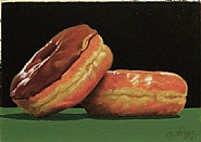 Ralph Goings - Chocolate Lean (Paintings) h: 5 x w: 7 in / h: 12.7 x w: 17.8 cm