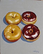 Ralph Goings - Four by Four (Paintings) h: 10 x w: 8 in / h: 25.4 x w: 20.3 cm