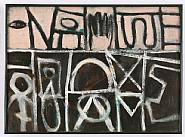 Adolph Gottlieb - Division (Paintings) h: 10.8 x w: 15 in / h: 27.4 x w: 38.1 cm