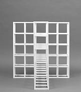 Sol LeWitt - Modular Piece T (Sculptures) h: 24.2 x w: 24.2 x d: 24.2 in / h: 61.5 x w: 61.5 x d: 61.5 cm