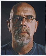 Chuck Close - Self-Portrait/Color (Photographs) h: 103 x w: 79 in / h: 261.6 x w: 200.7 cm