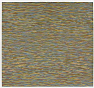 Sol LeWitt - Horizontal Brushtrokes (Works on Paper (Drawings, Watercolors etc.)) h: 60.2 x w: 65 in / h: 152.9 x w: 165.1 cm