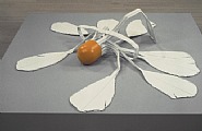Coosje van Bruggen and Claes Oldenburg - Soft Shuttlecock, Study (Installations)