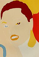 Gary Hume - 3 Young Woman (Prints and Multiples) h: 42.6 x w: 26.8 in / h: 108.2 x w: 68.1 cm