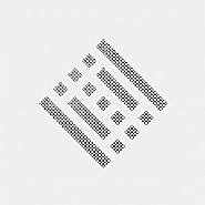 Daniel Buren - Photo-souvenir : Unique Tablecloth with Laser-Cut Lace (Object to Be Situated on Table), édition, (Textiles)