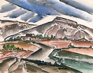View of the Henderson House, Tesuque, New Mexico (# 2224)