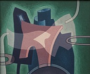 Raymond Jonson - SYNTHESIS THREE (Paintings) h: 20 x w: 24 in / h: 50.8 x w: 61 cm