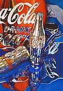 Jeanette Pasin Sloan - Coca Cola (Works on Paper (Drawings, Watercolors etc.)) h: 25 x w: 21.5 in / h: 63.5 x w: 54.6 cm