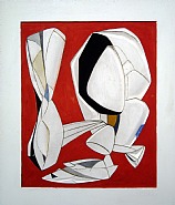 John Ferren - Untitled (Mixed Media) h: 15 x w: 12.5 in / h: 38.1 x w: 31.8 cm