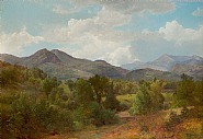 William Trost Richards - Bouquet Valley in the Adirondacks (Paintings) h: 25.1 x w: 36.1 in / h: 63.8 x w: 91.7 cm