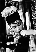 William Klein - Mary + Dove at Cafe, Paris (Vogue) (Photographs) h: 15.8 x w: 11.8 in / h: 40.1 x w: 30 cm