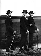 August Sander - Young Farmers, Westerwald (Photographs) h: 10 x w: 8 in / h: 25.4 x w: 20.3 cm