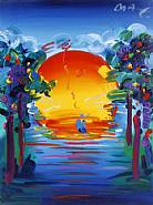 Peter Max - Better World (Paintings) h: 24 x w: 18 in / h: 61 x w: 45.7 cm