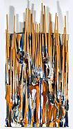 Arman - Brushes and Violin (Paintings) h: 25 x w: 12 in / h: 63.5 x w: 30.5 cm