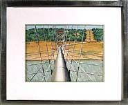 Clarence Holbrook Carter - Pipeline (Works on Paper (Drawings, Watercolors etc.)) h: 8.5 x w: 11.5 in / h: 21.6 x w: 29.2 cm