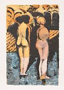 Armando Morales - Figuras (Prints and Multiples) h: 30 x w: 22 in / h: 76.2 x w: 55.9 cm