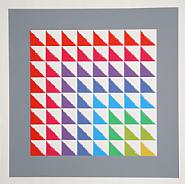 Herbert Bayer - Untitled 4 (Prints and Multiples) h: 32 x w: 33 in / h: 81.3 x w: 83.8 cm