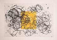 Louisa Chase - Untitled (Heads) (Prints and Multiples) h: 35 x w: 50.5 in / h: 88.9 x w: 128.3 cm