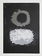 Adolph Gottlieb - Black Field (Prints and Multiples) h: 36 x w: 28 in / h: 91.4 x w: 71.1 cm