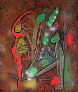 Roberto Matta - Il Albero Giovanne (Prints and Multiples) h: 48 x w: 41 in / h: 121.9 x w: 104.1 cm
