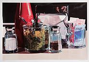 Ralph Goings - Relish (Prints and Multiples) h: 25 x w: 38 in / h: 63.5 x w: 96.5 cm