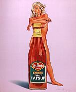 Mel Ramos - Della Monty (Prints and Multiples) h: 31.5 x w: 25 in / h: 80 x w: 63.5 cm
