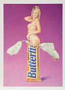 Mel Ramos - Butterfinger (Prints and Multiples) h: 31.5 x w: 23.5 in / h: 80 x w: 59.7 cm