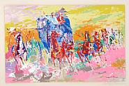 LeRoy Neiman - Homage to Remington (Prints and Multiples) h: 24 x w: 34 in / h: 61 x w: 86.4 cm