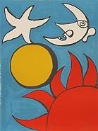 Alexander Calder - Potpourri en Ciel (Prints and Multiples) h: 29 x w: 22 in / h: 73.7 x w: 55.9 cm