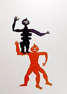 Alexander Calder - Acrobats (Prints and Multiples) h: 30 x w: 22 in / h: 76.2 x w: 55.9 cm