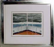 Clarence Holbrook Carter - On the Great Lakes (Works on Paper (Drawings, Watercolors etc.)) h: 8 x w: 10 in / h: 20.3 x w: 25.4 cm