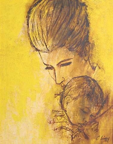  Carlos Irizarry, Mother and Child