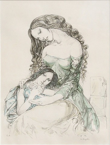  Léonard Tsuguharu Foujita, Woman and Child