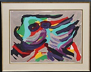 Karel Appel - Fantastic Animal (Prints and Multiples) h: 22 x w: 29 in / h: 55.9 x w: 73.7 cm