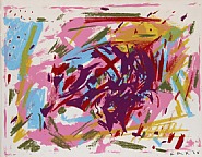 Elaine de Kooning - Untitled (Prints and Multiples) h: 19 x w: 24 in / h: 48.3 x w: 61 cm