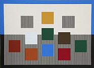 Jesús Rafael Soto - Composition I (Prints and Multiples) h: 21.5 x w: 29.5 in / h: 54.6 x w: 74.9 cm