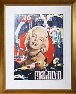 Mimmo Rotella - Marilyn 3 (Prints and Multiples)