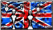 Gilbert and George - Jacksie (Paintings) h: 254 x w: 453 cm / h: 100 x w: 178.3 in