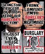 Gilbert and George - Burglary (Paintings) h: 59.4 x w: 50 in / h: 150.9 x w: 127 cm