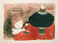 Pierre Bonnard - L’Enfant à la lampe (Prints and Multiples) h: 17 x w: 22.5 in / h: 43.2 x w: 57.2 cm