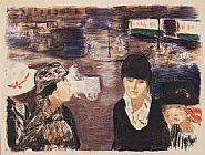 Pierre Bonnard - Place Clichy (Prints and Multiples) h: 18.8 x w: 25 in / h: 47.8 x w: 63.5 cm