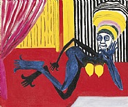 Alexander Calder - Odalisque (Paintings) h: 20 x w: 24 in / h: 50.8 x w: 61 cm