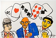 Alexander Calder - Dallas (Works on Paper (Drawings, Watercolors etc.))