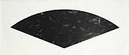 Ellsworth Kelly - Black Curve (Prints and Multiples) h: 37.5 x w: 84 in / h: 95.2 x w: 213.4 cm