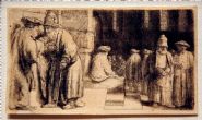 Rembrandt van Rijn - Jews in the Synagogue (Prints and Multiples)