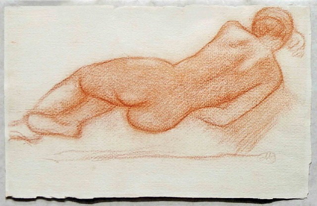  Aristide Maillol, Nu allonge